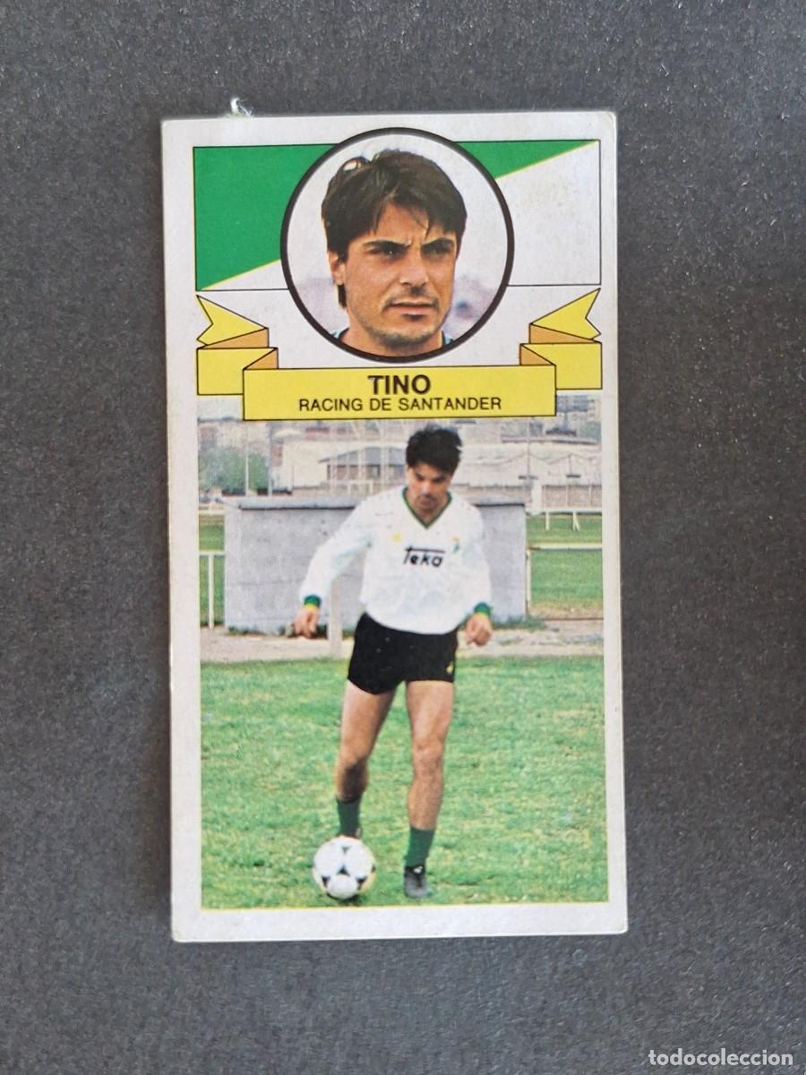 Cromos de f&uacute;tbol: L4 TINO RACING DE SANTANDER LIGA ESTE 1985 1986 85 86 DESPEGADO RECUPERADO