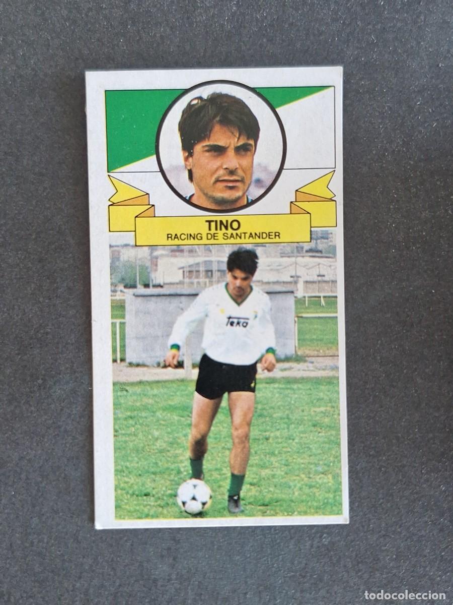 Cromos de f&uacute;tbol: L4 TINO RACING DE SANTANDER LIGA ESTE 1985 1986 85 86 DESPEGADO RECUPERADO