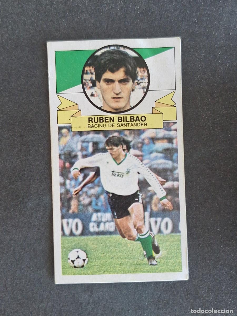Cromos de f&uacute;tbol: L4 RUBEN BILBAO RACING DE SANTANDER LIGA ESTE 1985 1986 85 86 DESPEGADO RECUPERADO