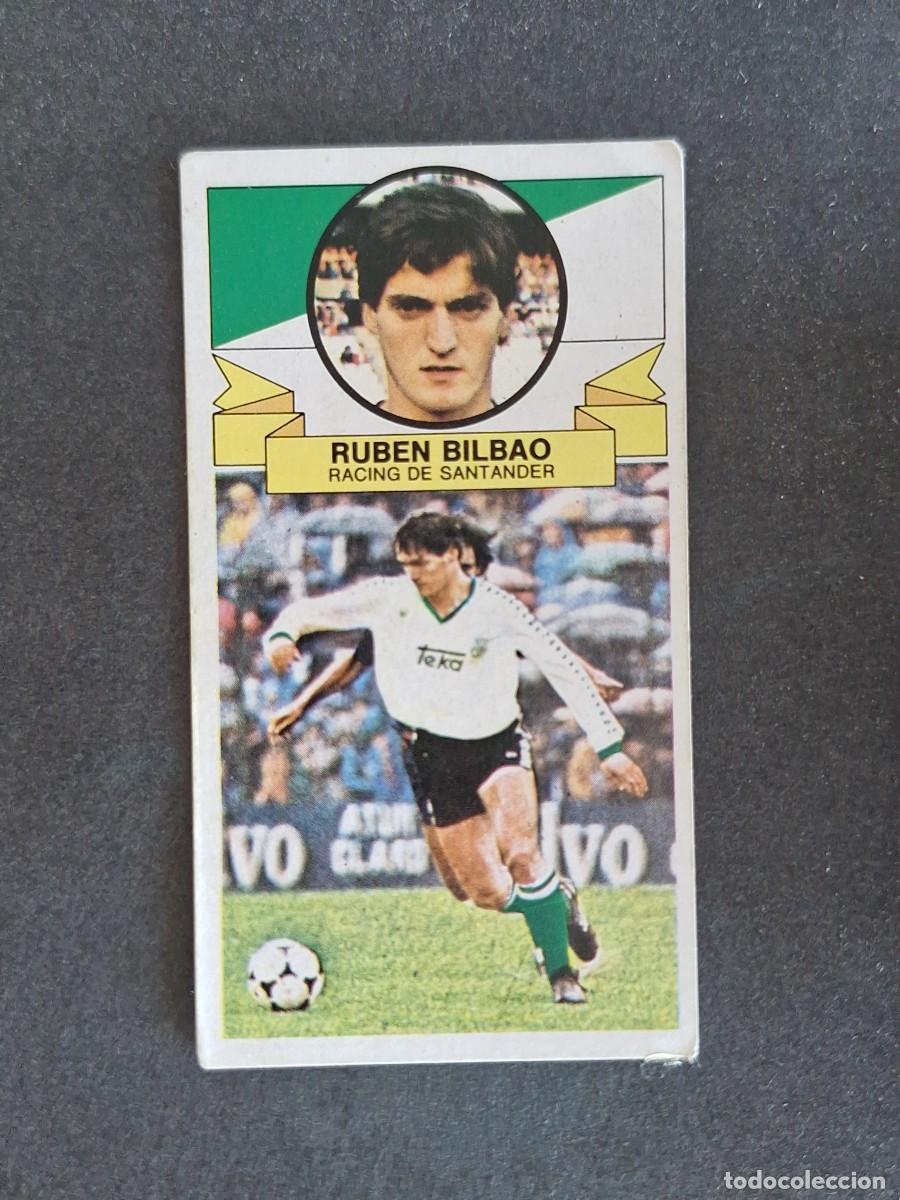 Cromos de f&uacute;tbol: L4 RUBEN BILBAO RACING DE SANTANDER LIGA ESTE 1985 1986 85 86 DESPEGADO RECUPERADO