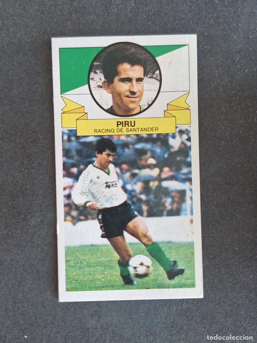 Cromos de f&uacute;tbol: L4 PIRU RACING DE SANTANDER LIGA ESTE 1985 1986 85 86 DESPEGADO RECUPERADO