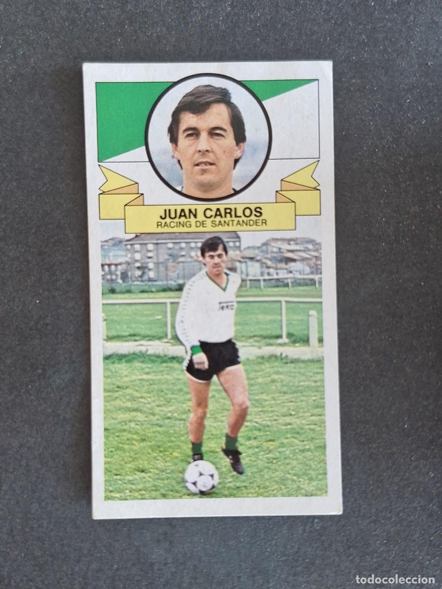 Cromos de f&uacute;tbol: L4 JUAN CARLOS RACING DE SANTANDER LIGA ESTE 1985 1986 85 86 DESPEGADO RECUPERADO