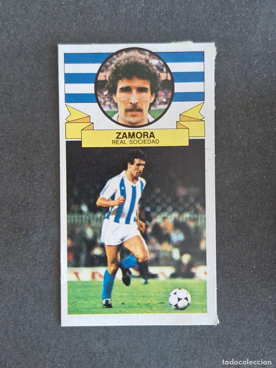 Cromos de f&uacute;tbol: L4 ZAMORA REAL SOCIEDAD LIGA ESTE 1985 1986 85 86 DESPEGADO RECUPERADO