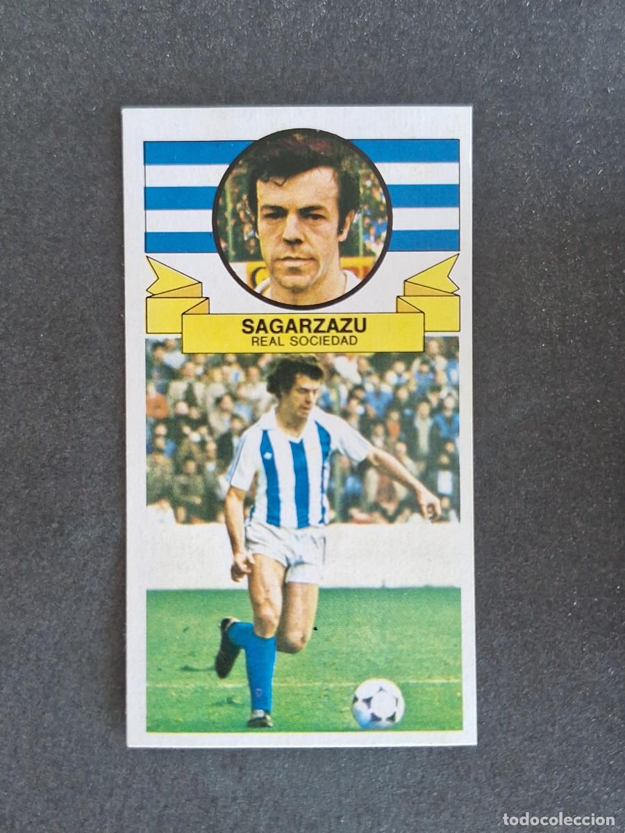 Cromos de f&uacute;tbol: L4 SAGARZAZU REAL SOCIEDAD LIGA ESTE 1985 1986 85 86 DESPEGADO RECUPERADO