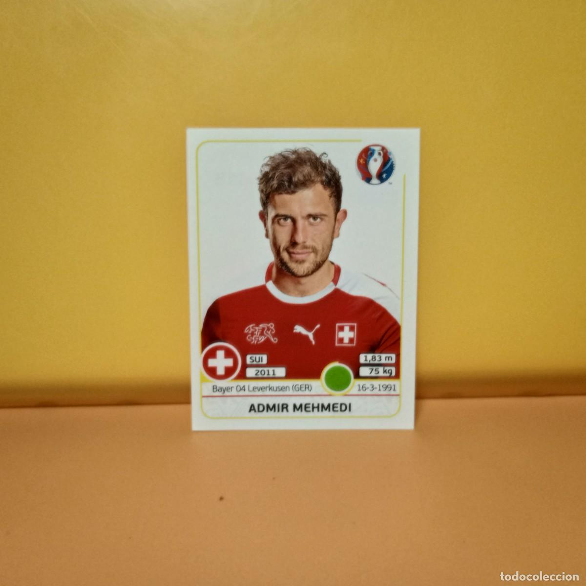 Cromos de f&uacute;tbol: PANINI EURO 2016 FRANCE; EUROCOPA FRANCIA: SUIZA MEHMEDI 118