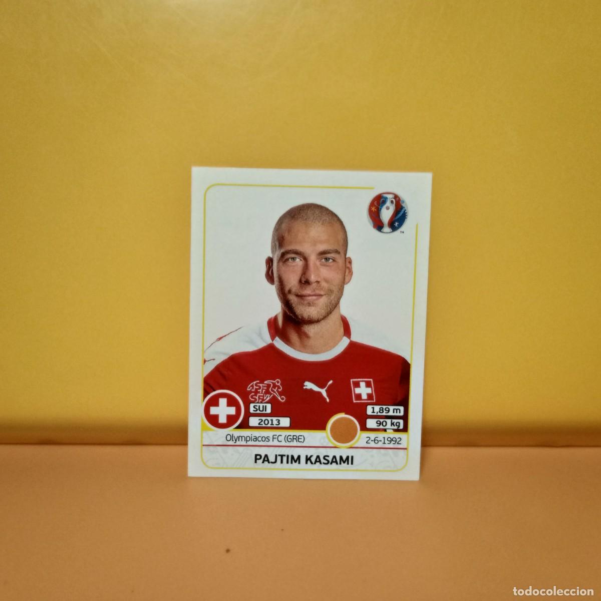 Cromos de f&uacute;tbol: PANINI EURO 2016 FRANCE; EUROCOPA FRANCIA: SUIZA KASAMI 114