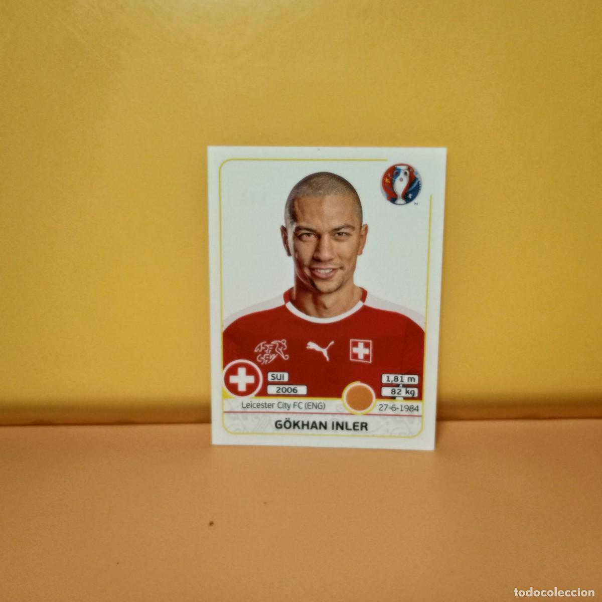 Cromos de f&uacute;tbol: PANINI EURO 2016 FRANCE; EUROCOPA FRANCIA: SUIZA INLER 111