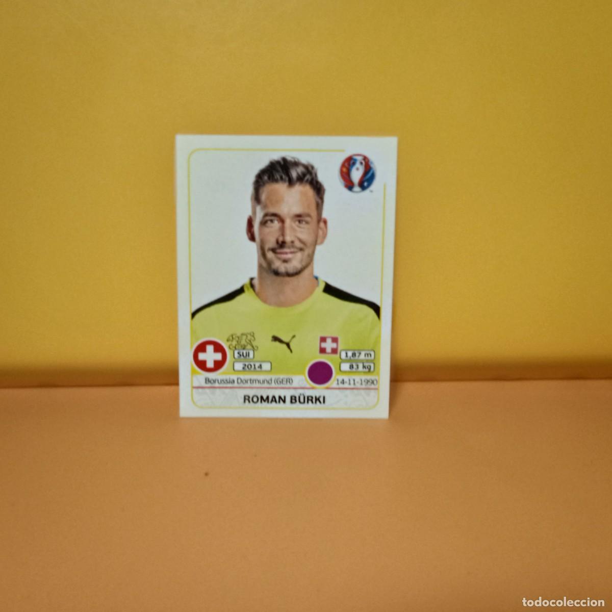 Cromos de f&uacute;tbol: PANINI EURO 2016 FRANCE; EUROCOPA FRANCIA: SUIZA BA&Uuml;RKI 102