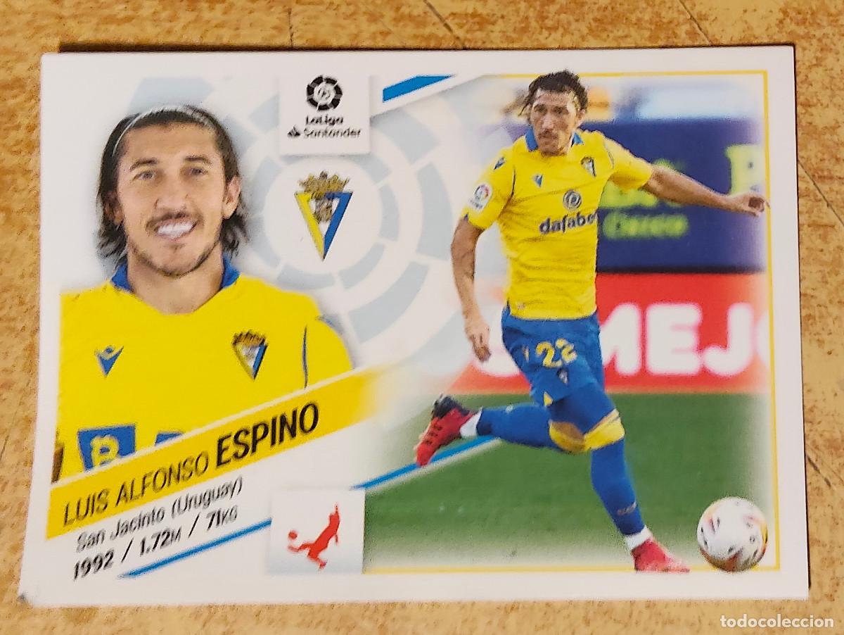 Cromos de f&uacute;tbol: CROMO DE F&Uacute;TBOL ESPINO DEL CADIZ C.F. SIN PEGAR N&ordm; 10 LIGA ESTE 2022-2023/22-23
