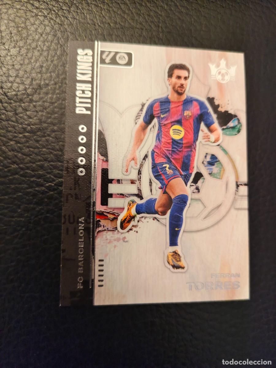 Cromos de f&uacute;tbol: 5 PITCH KINGS LA LIGA 25 26 FERRAN TORRES FC BARCELONA BASE PANINI 2025 2026 AAB