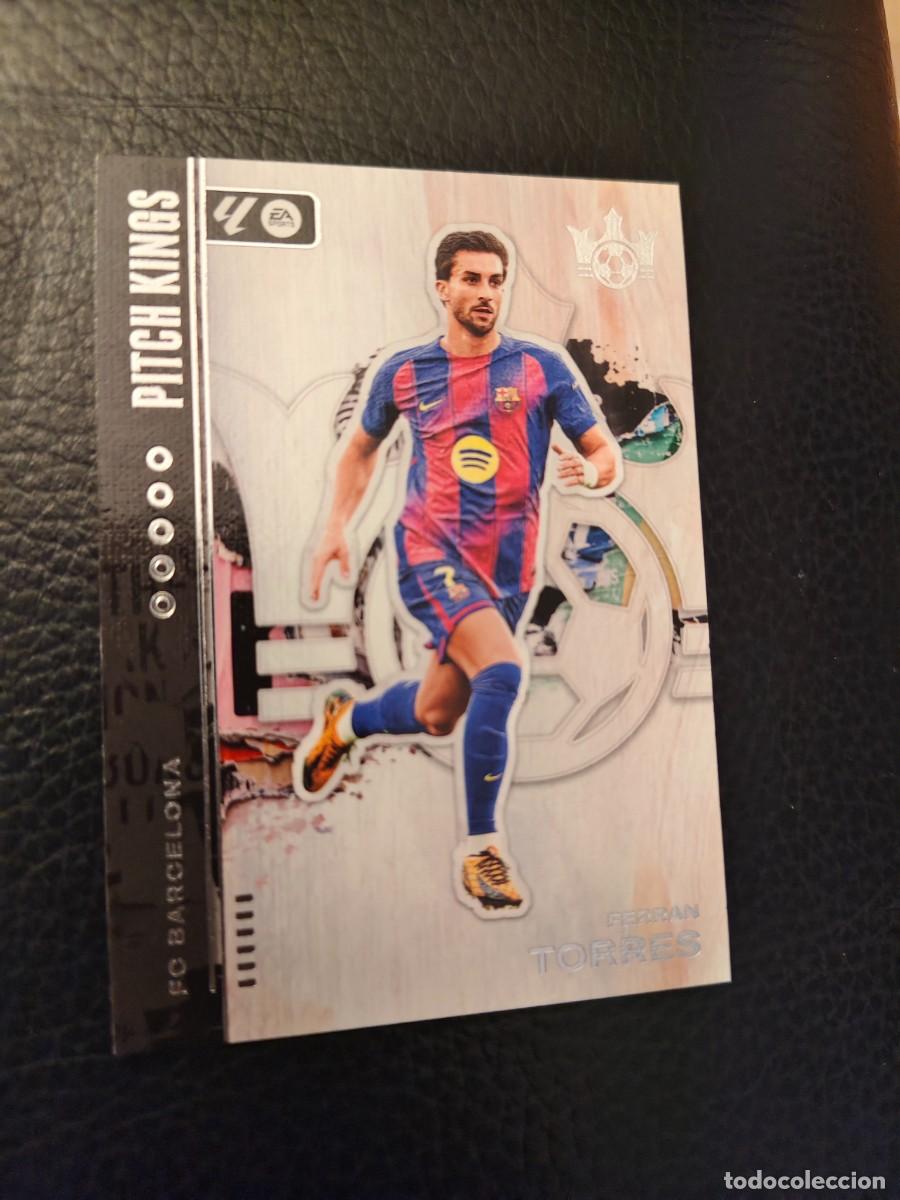 Cromos de f&uacute;tbol: 5 PITCH KINGS LA LIGA 25 26 FERRAN TORRES FC BARCELONA BASE PANINI 2025 2026 AAB