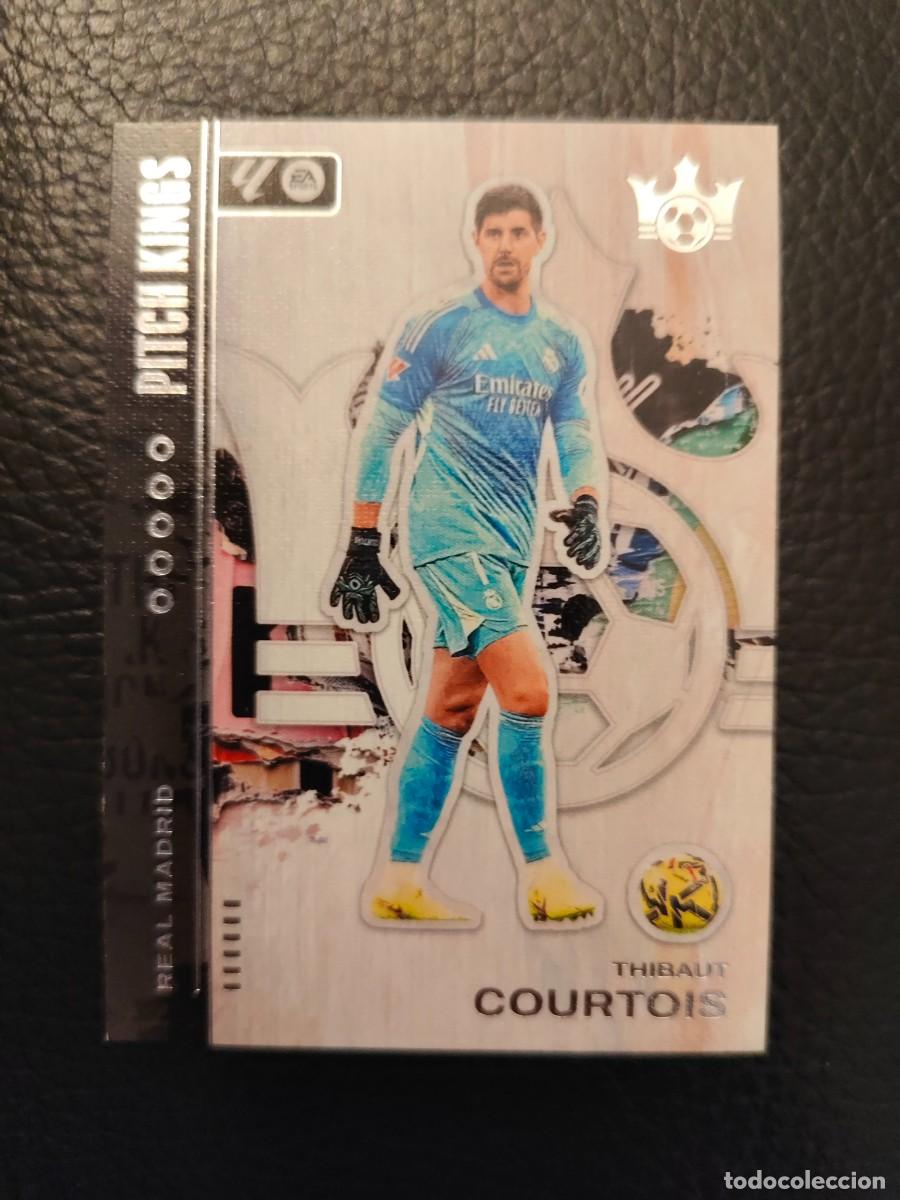 Cromos de f&uacute;tbol: 6 PITCH KINGS LA LIGA 25 26 THIBAUT COURTOIS REAL MADRID BASE PANINI 2025 2026 AAB