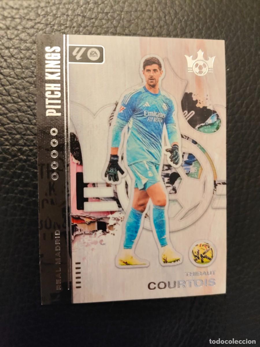 Cromos de f&uacute;tbol: 6 PITCH KINGS LA LIGA 25 26 THIBAUT COURTOIS REAL MADRID BASE PANINI 2025 2026 AAB