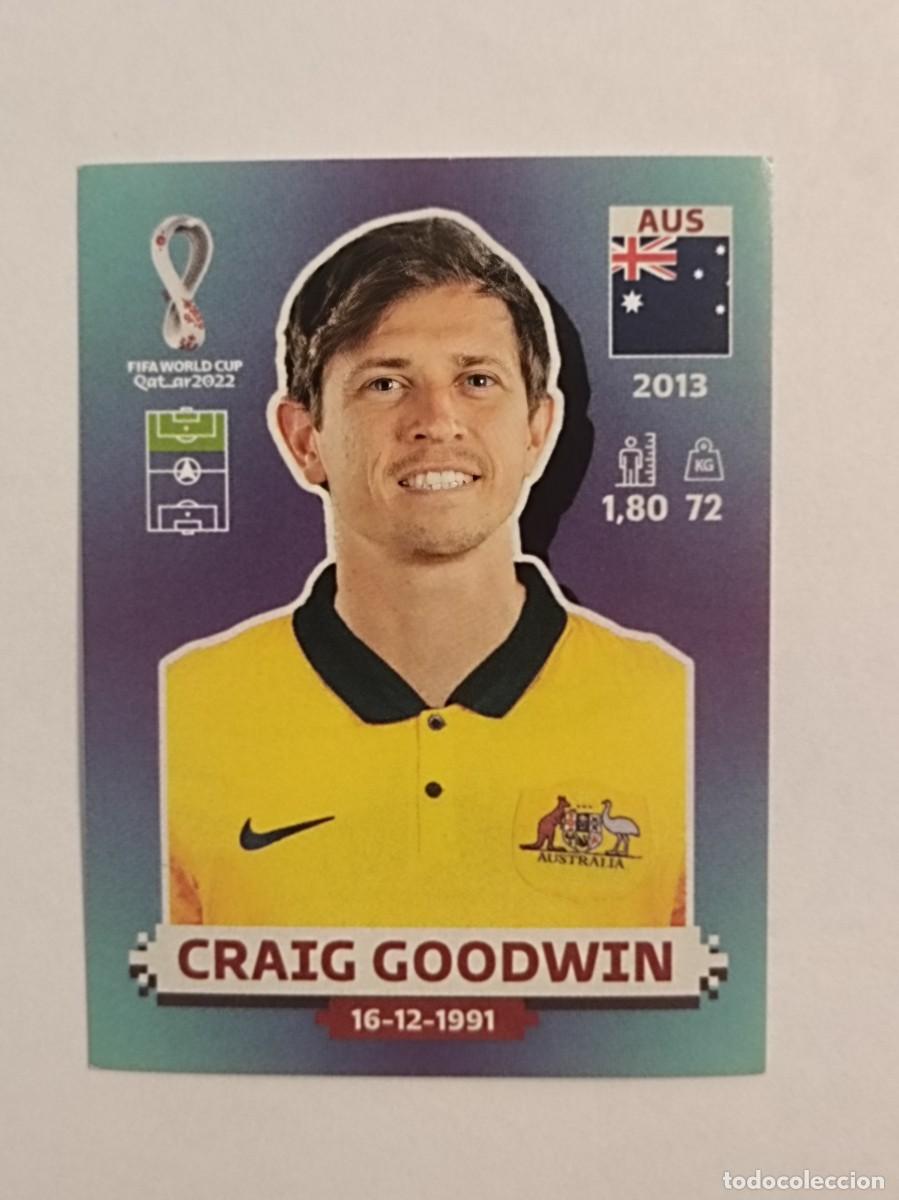Cromos de f&uacute;tbol: #AUS 18 CRAIG GOODWIN (AUSTRALIA) MUNDIAL QATAR 2022 PANINI