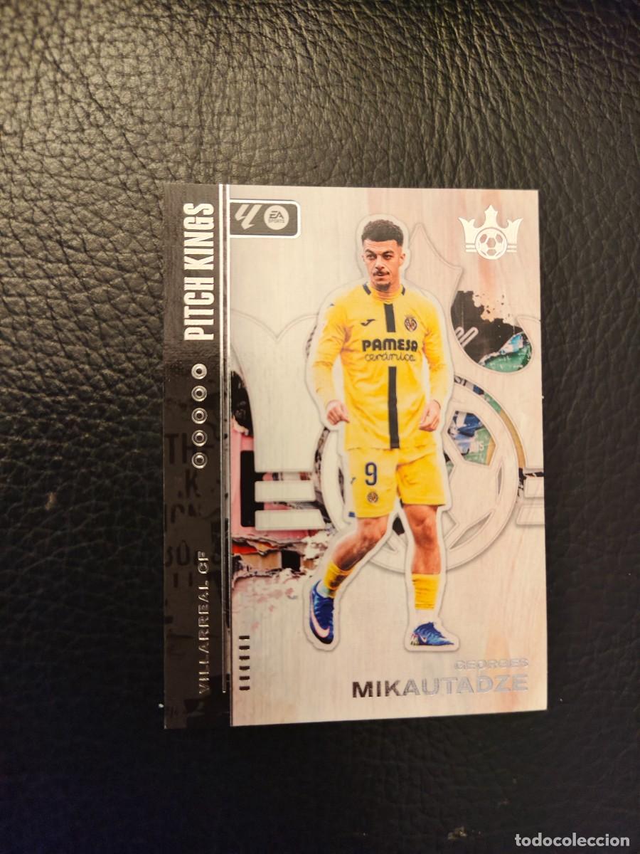 Cromos de f&uacute;tbol: 22 PITCH KINGS LA LIGA 25 26 GEORGES MIKAUTADZE VILLARREAL CF BASE PANINI 2025 2026 AAB