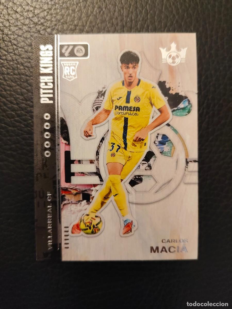 Cromos de f&uacute;tbol: 25 PITCH KINGS LA LIGA 25 26 CARLOS MACIA VILLARREAL CF BASE PANINI 2025 2026 AAB