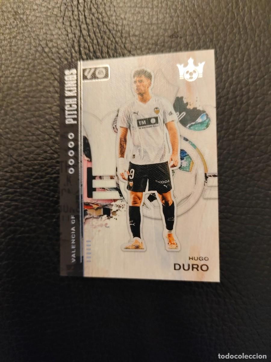 Cromos de f&uacute;tbol: 56 PITCH KINGS LA LIGA 25 26 HUGO DURO VALENCIA CF BASE PANINI 2025 2026 AAB