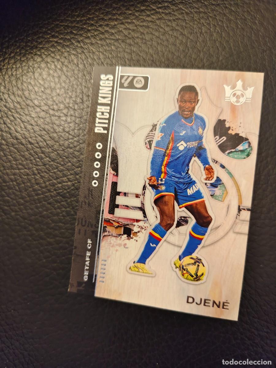 Cromos de f&uacute;tbol: 64 PITCH KINGS LA LIGA 25 26 DJENE GETAFE CF BASE PANINI 2025 2026 AAB