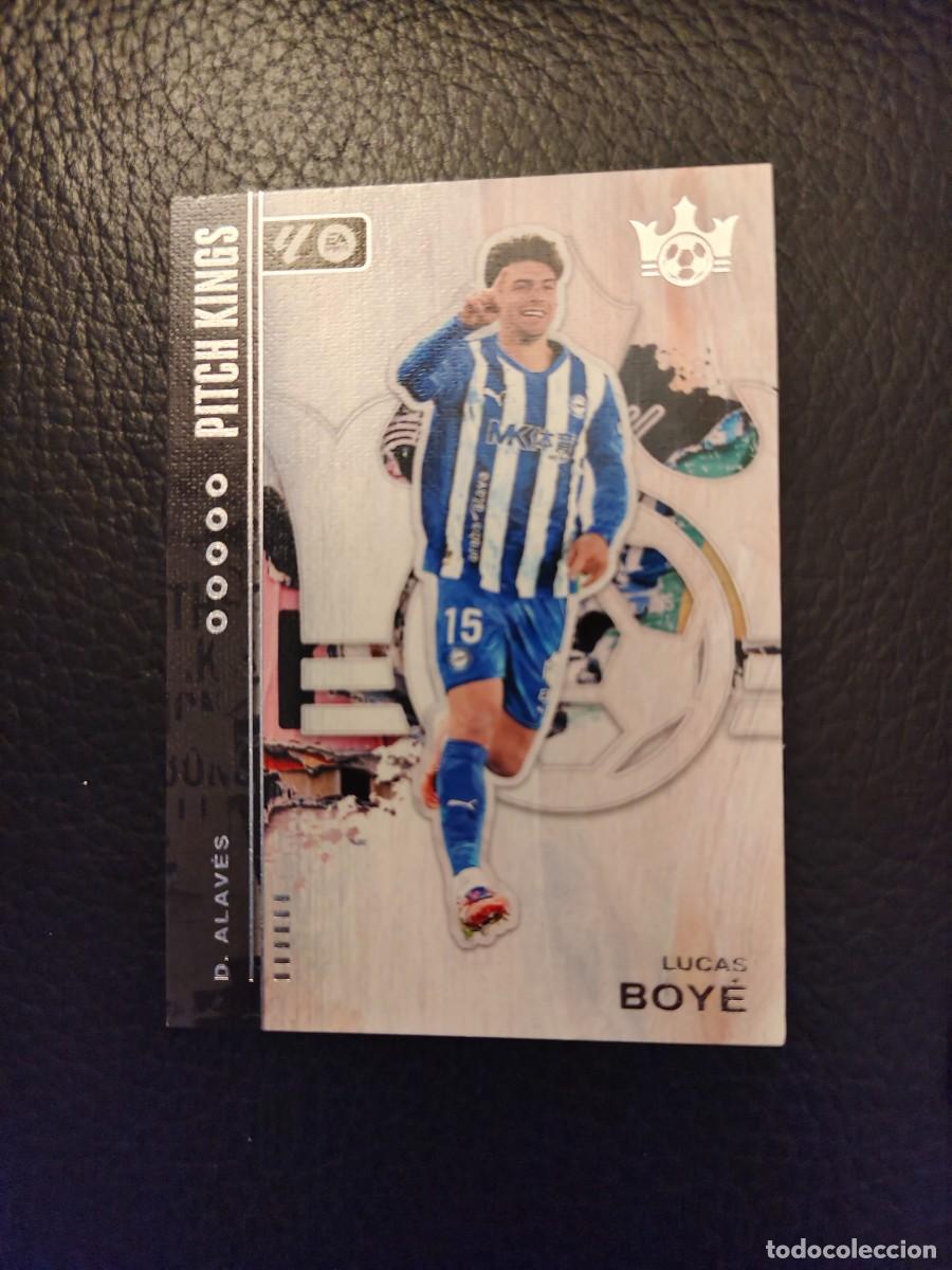 Cromos de f&uacute;tbol: 72 PITCH KINGS LA LIGA 25 26 LUCAS BOYE D. ALAVES BASE PANINI 2025 2026 AAB