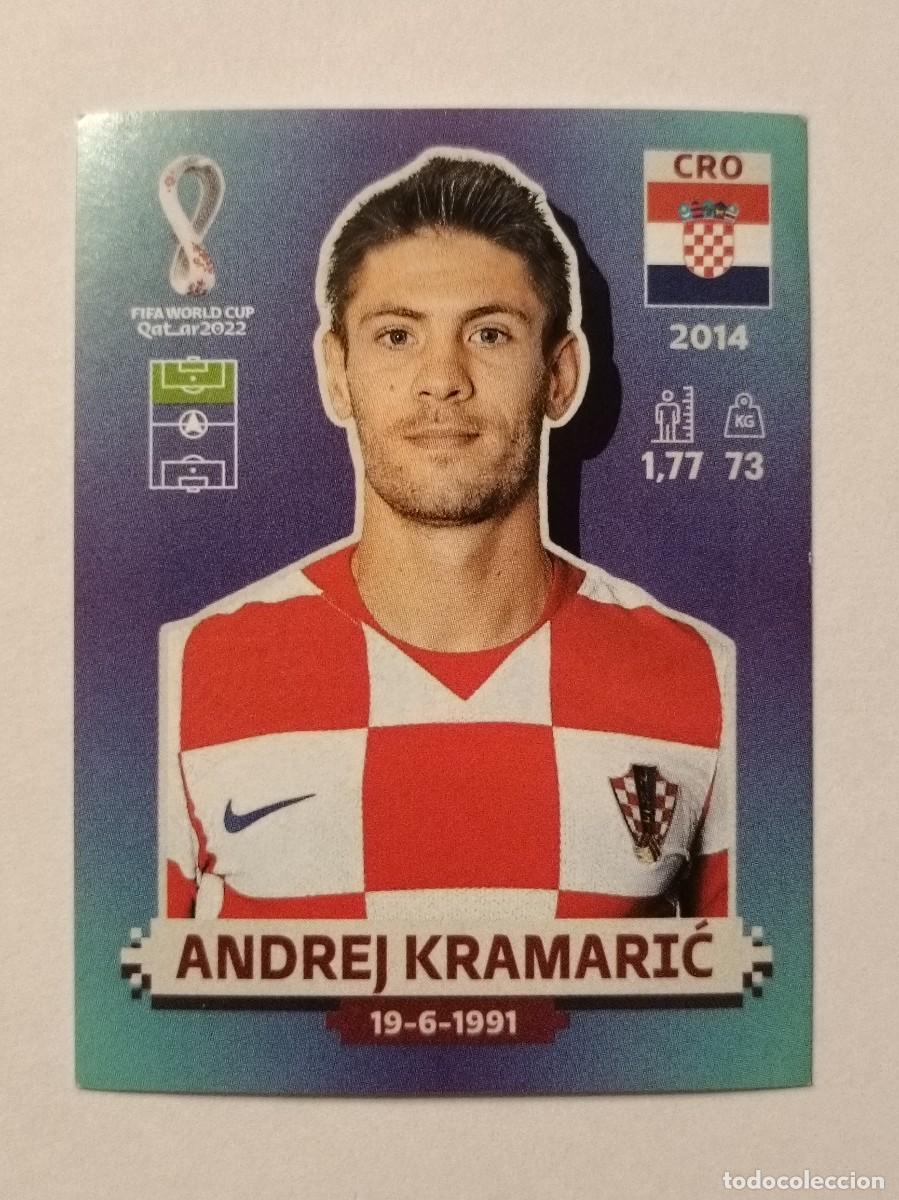Cromos de f&uacute;tbol: #CRO 18 ANDREJ KRAMARIC (CROACIA) MUNDIAL QATAR 2022 PANINI
