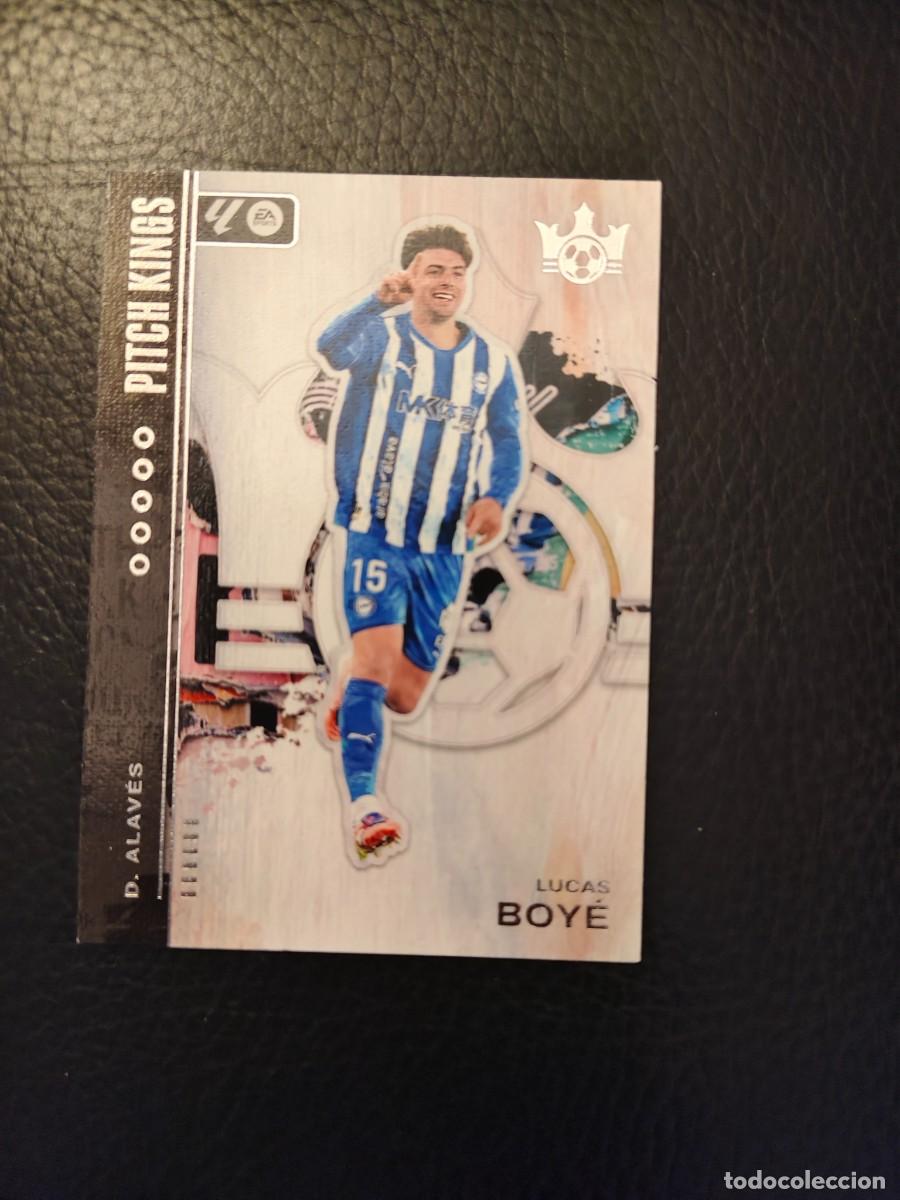Cromos de f&uacute;tbol: 72 PITCH KINGS LA LIGA 25 26 LUCAS BOYE D. ALAVES BASE PANINI 2025 2026 AAB