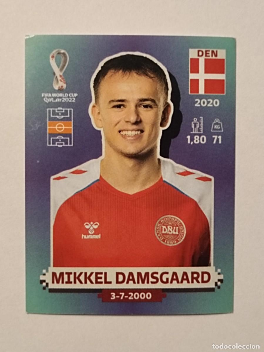 Cromos de f&uacute;tbol: #DEN 10 MIKKEL DAMSGAARD (DINAMARCA) MUNDIAL QATAR 2022 PANINI