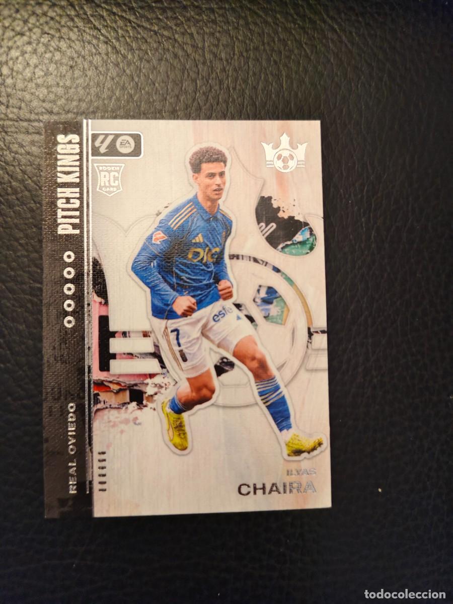 Cromos de f&uacute;tbol: 96 PITCH KINGS LA LIGA 25 26 ILYAS CHAIRA REAL OVIEDO BASE PANINI 2025 2026 AAB