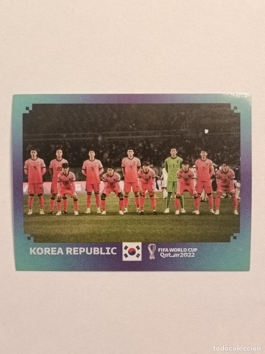 Cromos de f&uacute;tbol: #KOR 1 EQUIPO (COREA DEL SUR) MUNDIAL QATAR 2022 PANINI