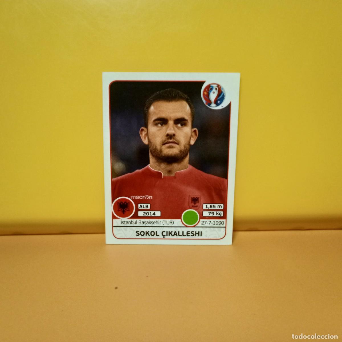Cromos de f&uacute;tbol: PANINI EURO 2016 FRANCE; EUROCOPA FRANCIA: ALBANIA CIKALLESHI 88