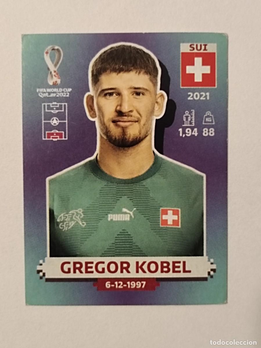 Cromos de f&uacute;tbol: #SUI 4 GREGOR KOBEL (SUIZA) MUNDIAL QATAR 2022 PANINI