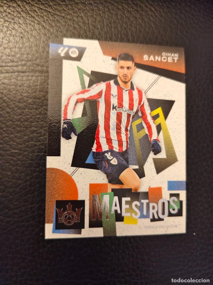 Cromos de f&uacute;tbol: M12 PITCH KINGS LA LIGA 25 26 OIHAN SANCET ATHLETIC CLUB MAESTROS PANINI 2025 2026 AAB