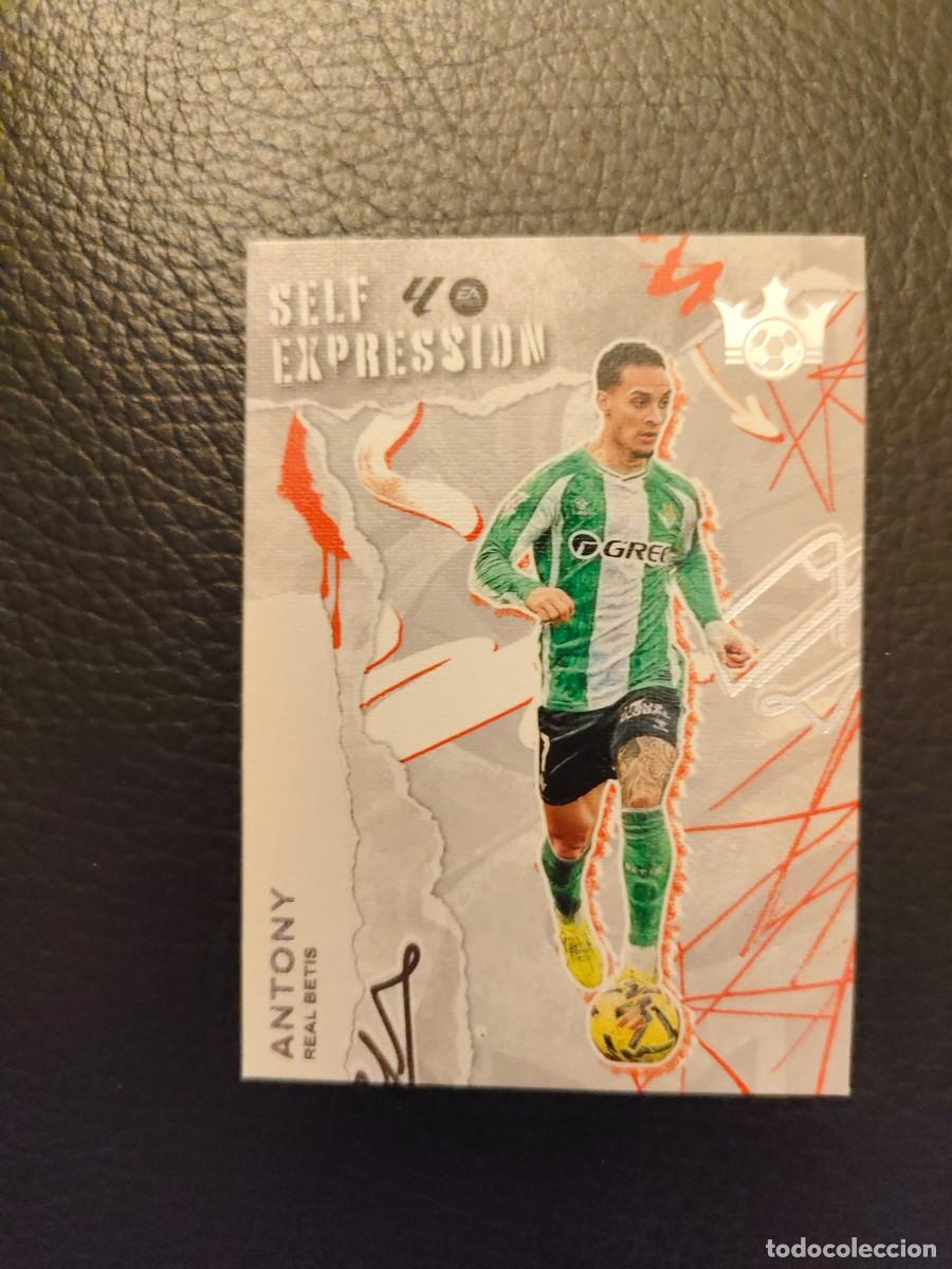 Cromos de f&uacute;tbol: SE3 PITCH KINGS LA LIGA 25 26 ANTONY REAL BETIS SELF EXPRESSION PANINI 2025 2026 AAB
