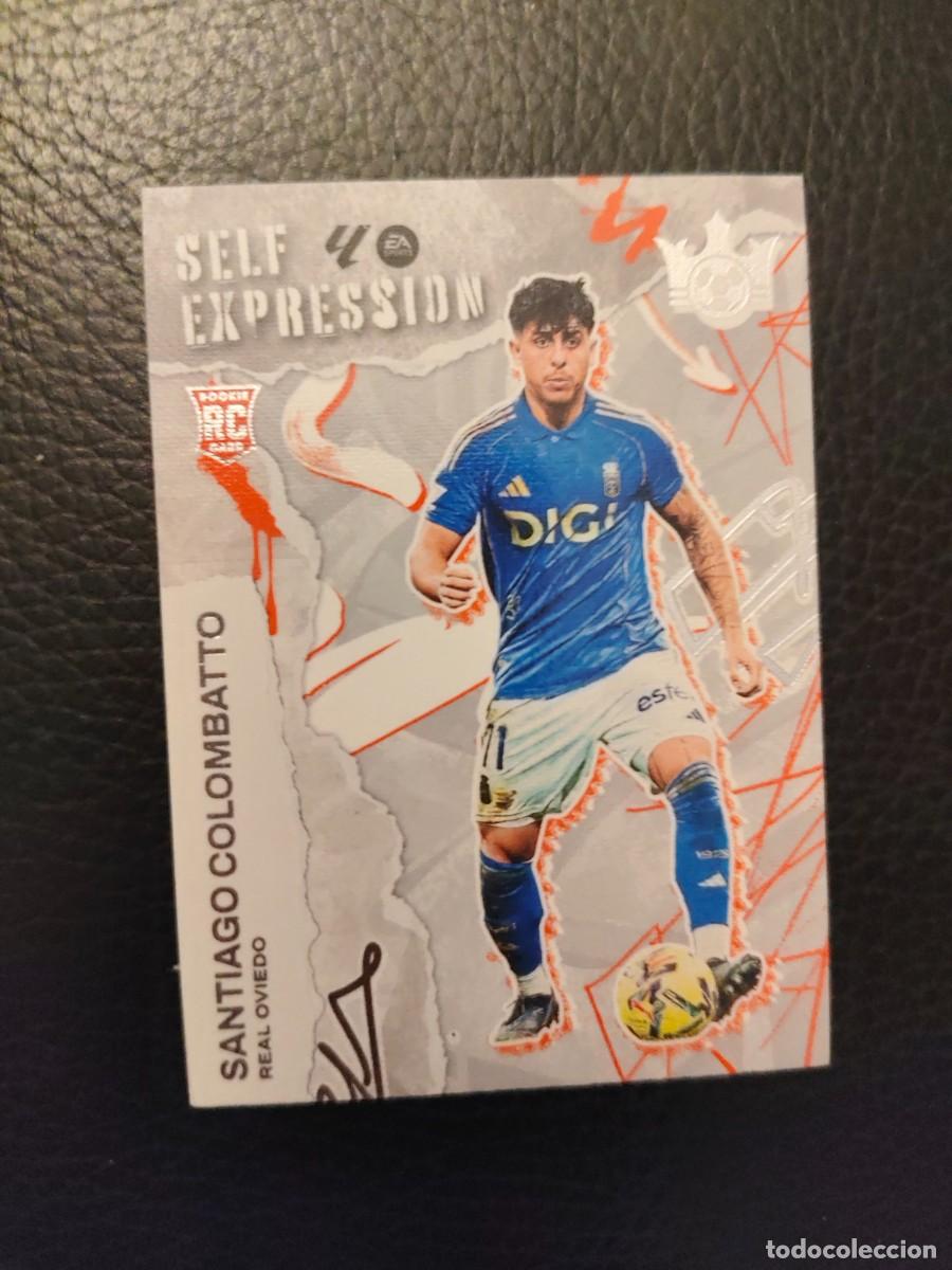 Cromos de f&uacute;tbol: SE10 PITCH KINGS LA LIGA 25 26 SANTIAGO COLOMBATTO REAL OVIEDO SELF EXPRESSION PANINI 2025 2026 AAB
