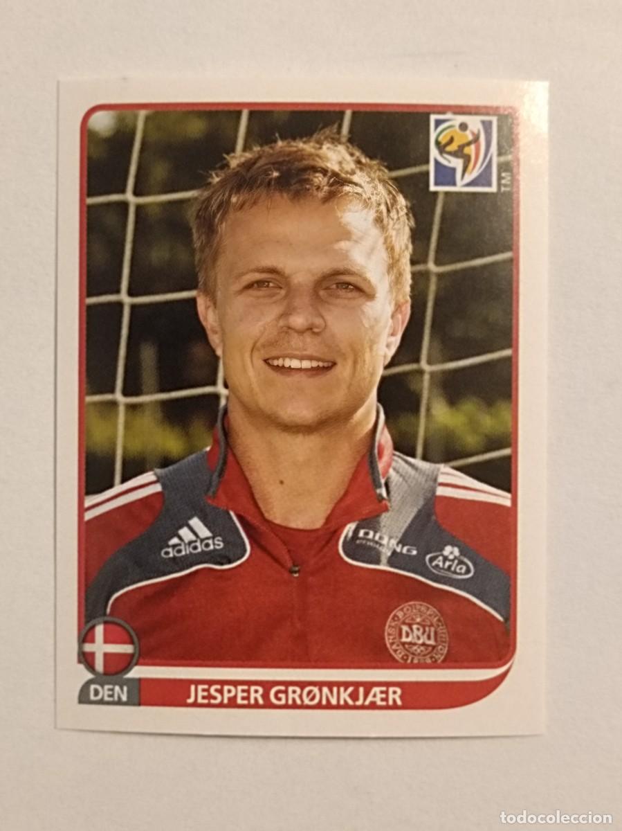 Football Stickers: #368 JESPER GRONKJAER (DINAMARCA) MUNDIAL SUDAFRICA 2010 PANINI
