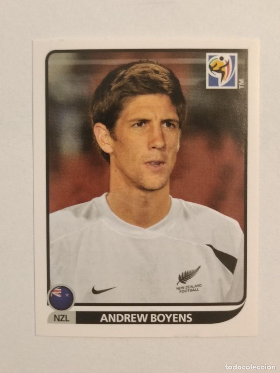 Football Stickers: #456 ANDREW BOYENS (NUEVA ZELANDA) MUNDIAL SUDAFRICA 2010 PANINI