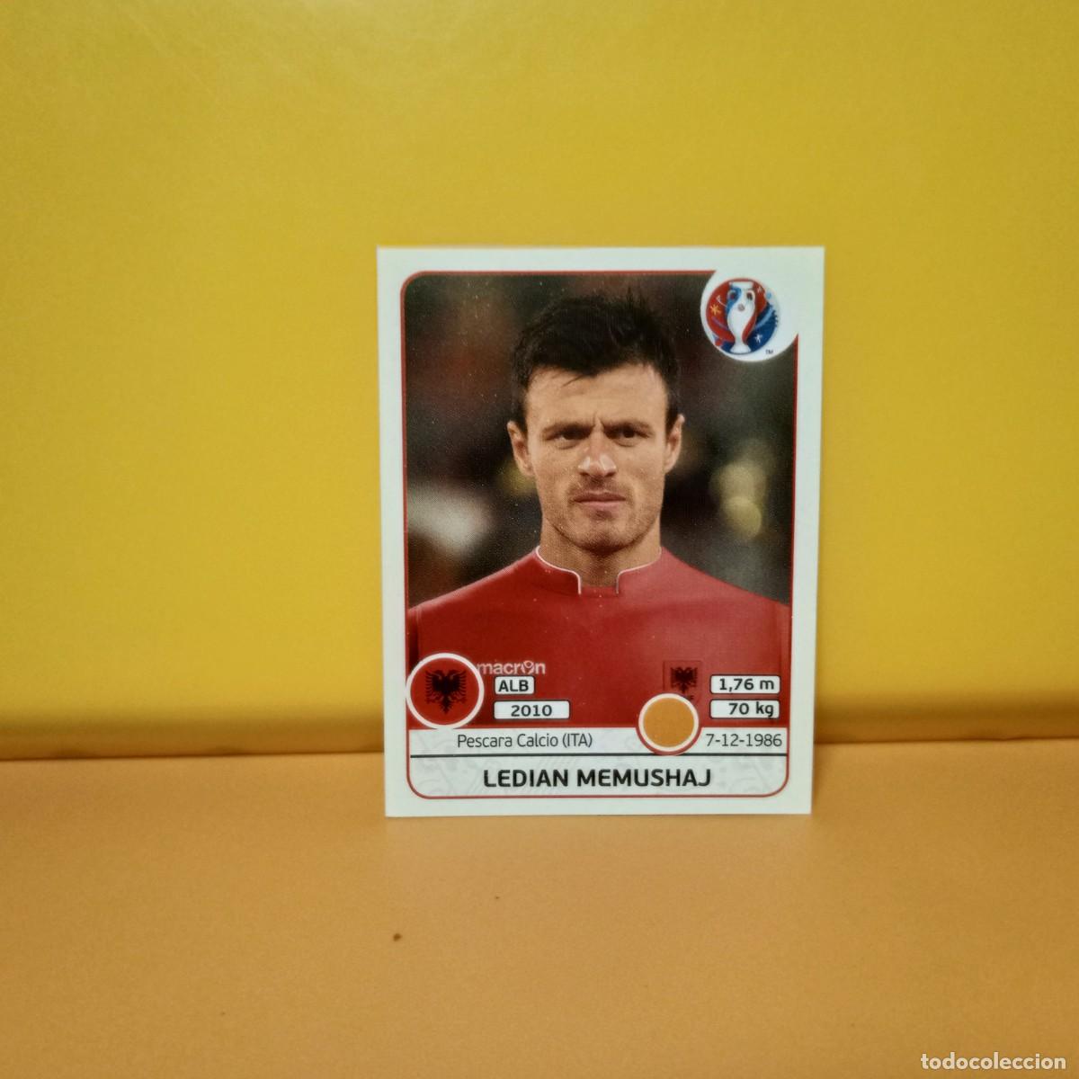 Cromos de f&uacute;tbol: PANINI EURO 2016 FRANCE; EUROCOPA FRANCIA: ALBANIA MEMUSHAJ 84