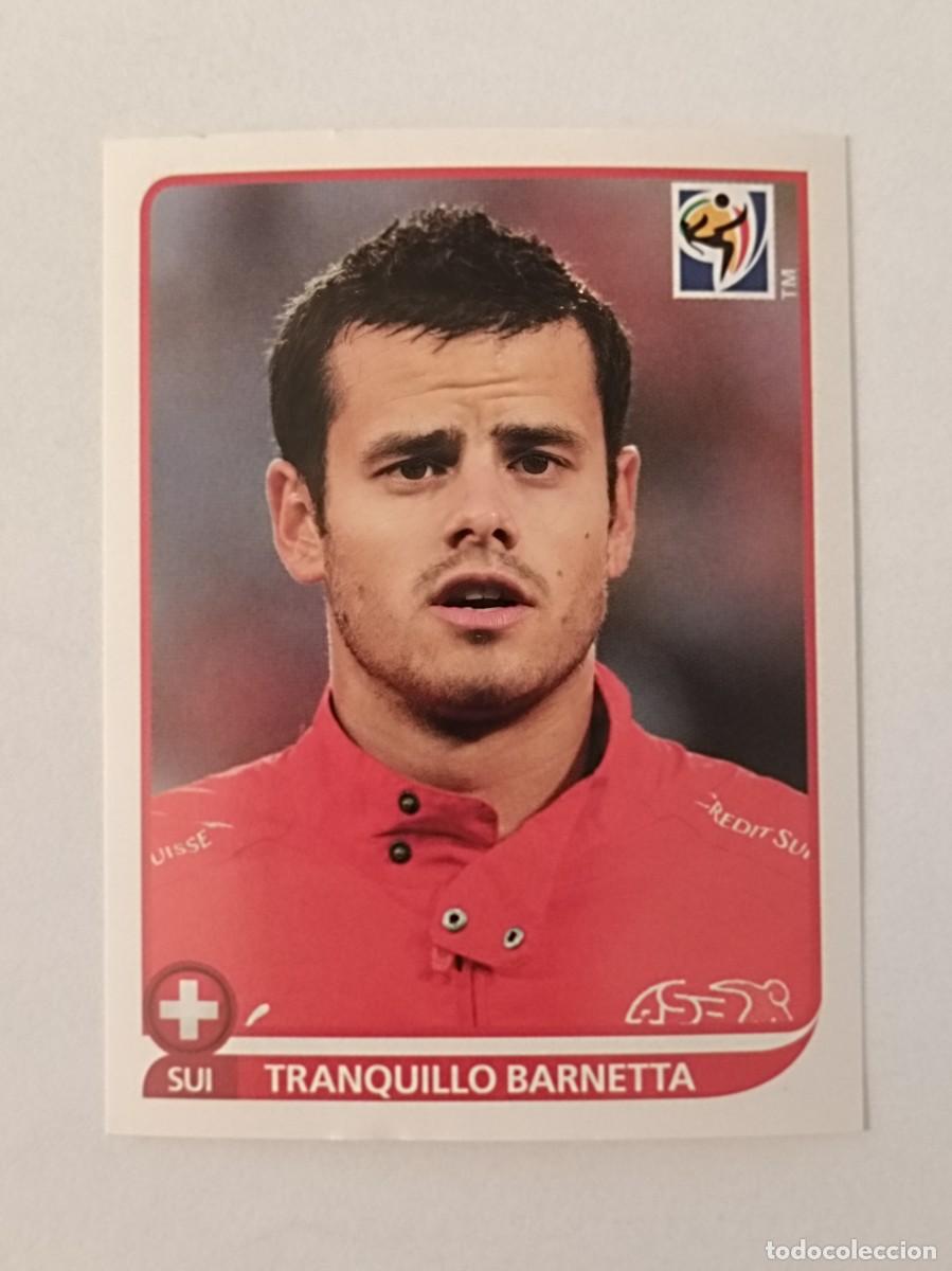 Cromos de f&uacute;tbol: #593 TRANQUILLO BARNETTA (SUIZA) MUNDIAL SUDAFRICA 2010 PANINI