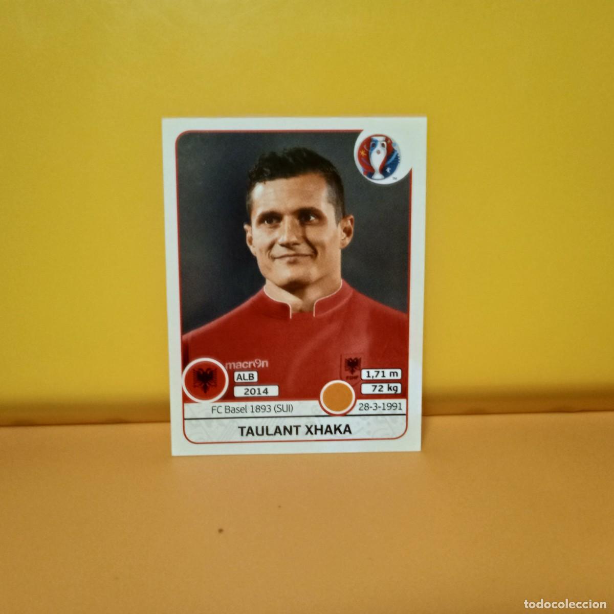 Cromos de f&uacute;tbol: PANINI EURO 2016 FRANCE; EUROCOPA FRANCIA: ALBANIA XHAKA 82