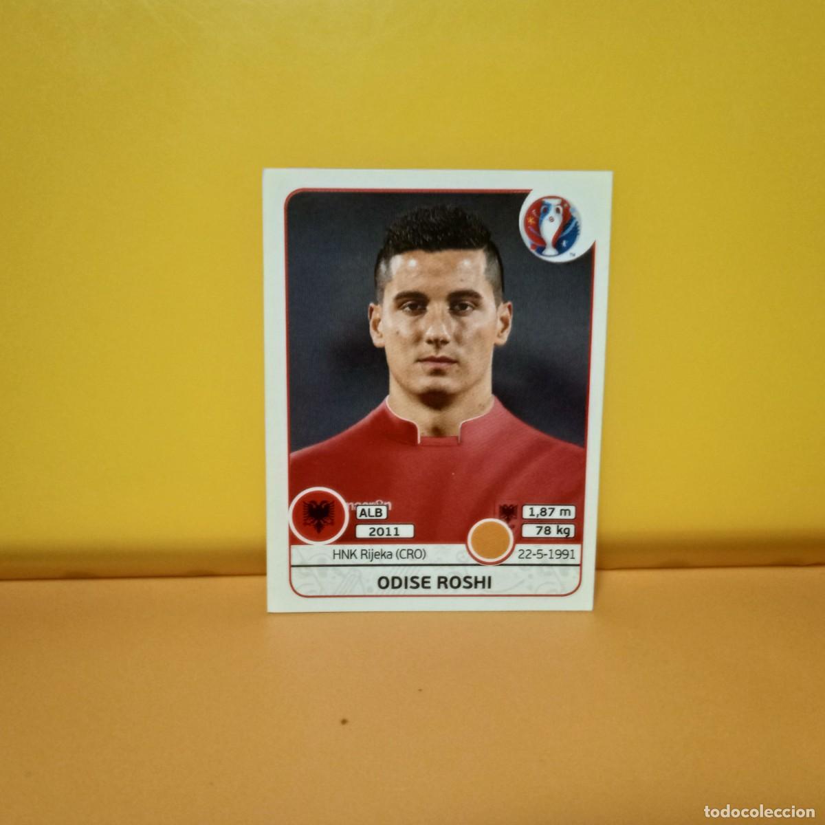 Cromos de f&uacute;tbol: PANINI EURO 2016 FRANCE; EUROCOPA FRANCIA: ALBANIA ROSHI 81