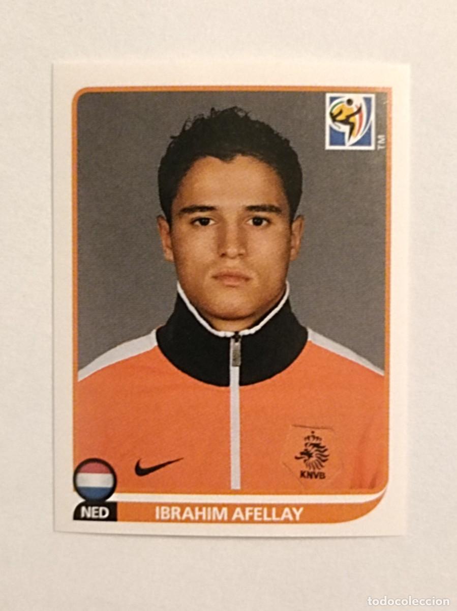 Cromos de f&uacute;tbol: #347 IBRAHIM AFELLAY (PAISES BAJOS) MUNDIAL SUDAFRICA 2010 PANINI