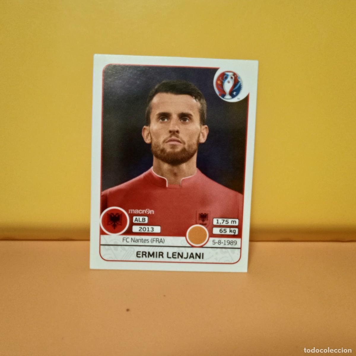 Cromos de f&uacute;tbol: PANINI EURO 2016 FRANCE; EUROCOPA FRANCIA: ALBANIA LENJANI 80