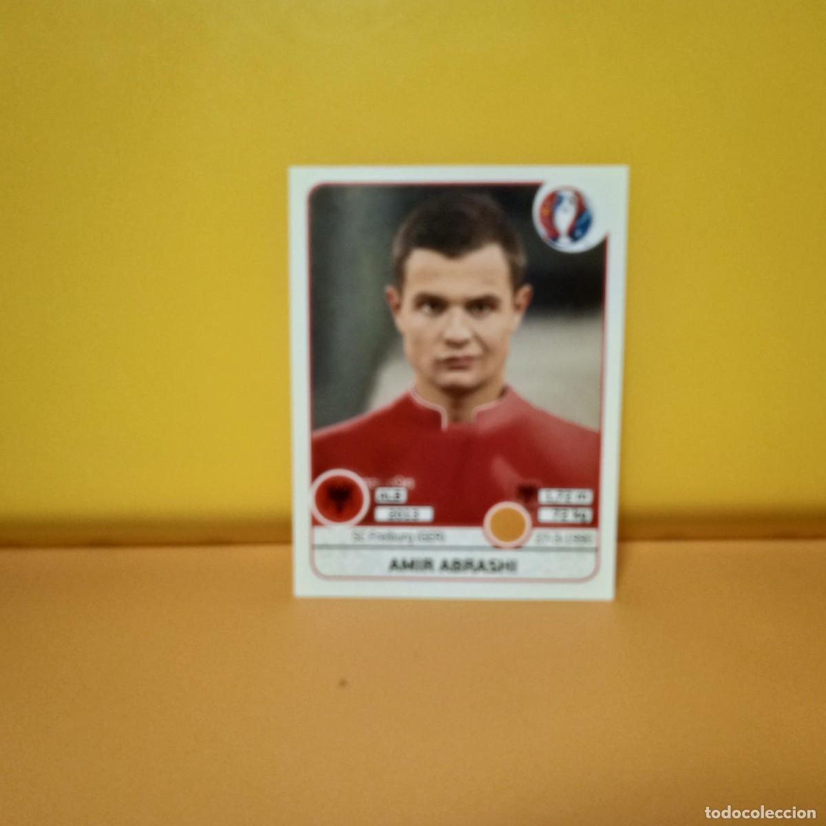 Cromos de f&uacute;tbol: PANINI EURO 2016 FRANCE; EUROCOPA FRANCIA: ALBANIA AMIR ABRASHI 77