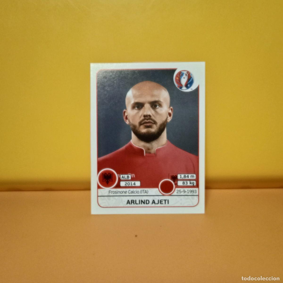 Cromos de f&uacute;tbol: PANINI EURO 2016 FRANCE; EUROCOPA FRANCIA: ALBANIA AJETI 73