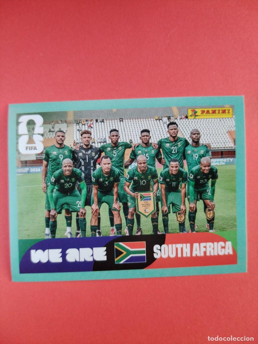 Cromos de f&uacute;tbol: CROMO MUNDIAL 2026 - SUDAFRICA RSA 13