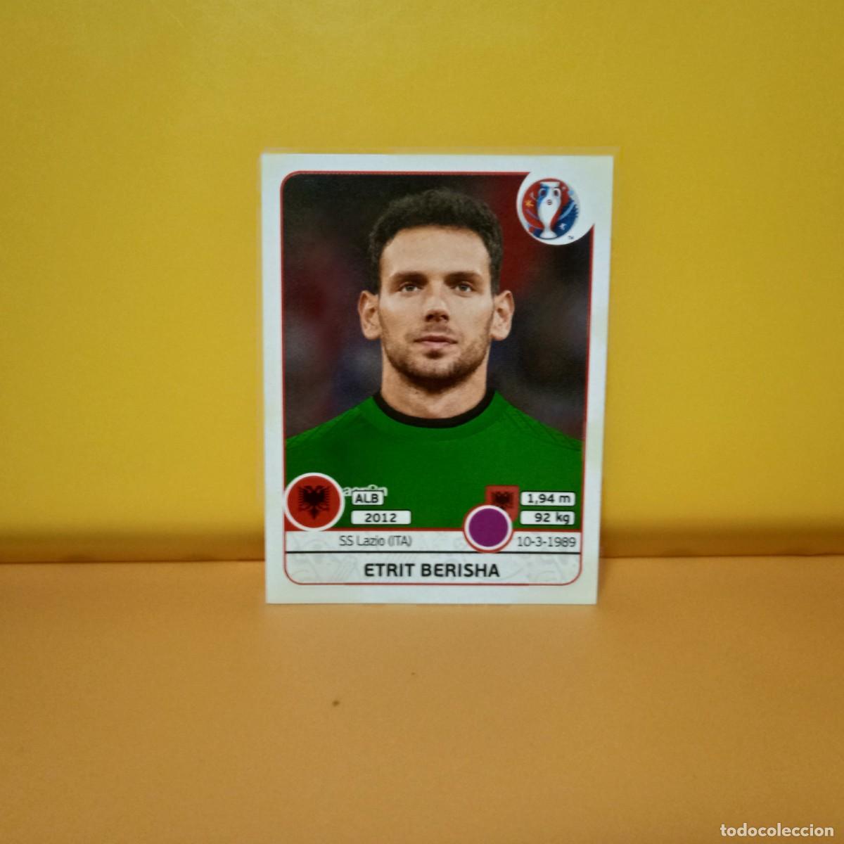 Cromos de f&uacute;tbol: PANINI EURO 2016 FRANCE; EUROCOPA FRANCIA: ALBANIA BERISHA 69