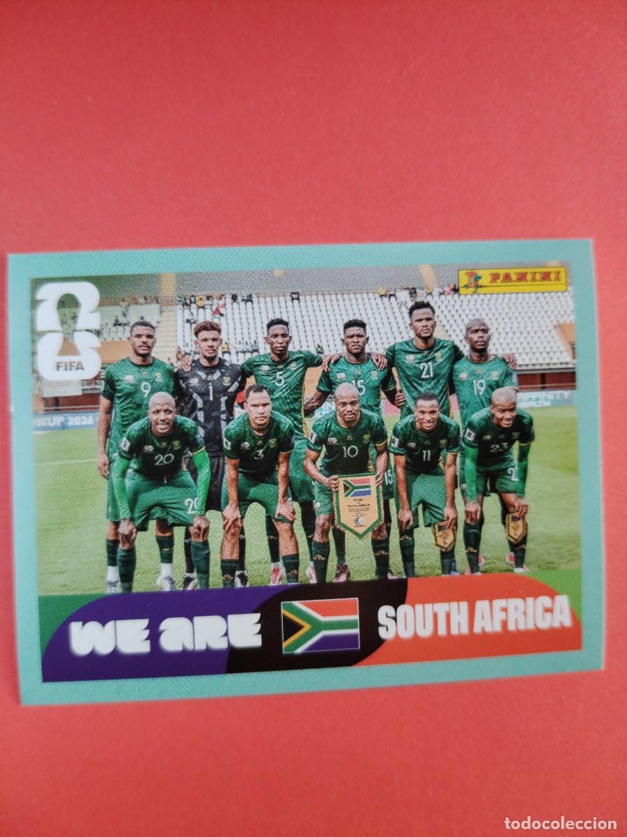 Cromos de f&uacute;tbol: CROMO MUNDIAL 2026 - SUDAFRICA RSA 13