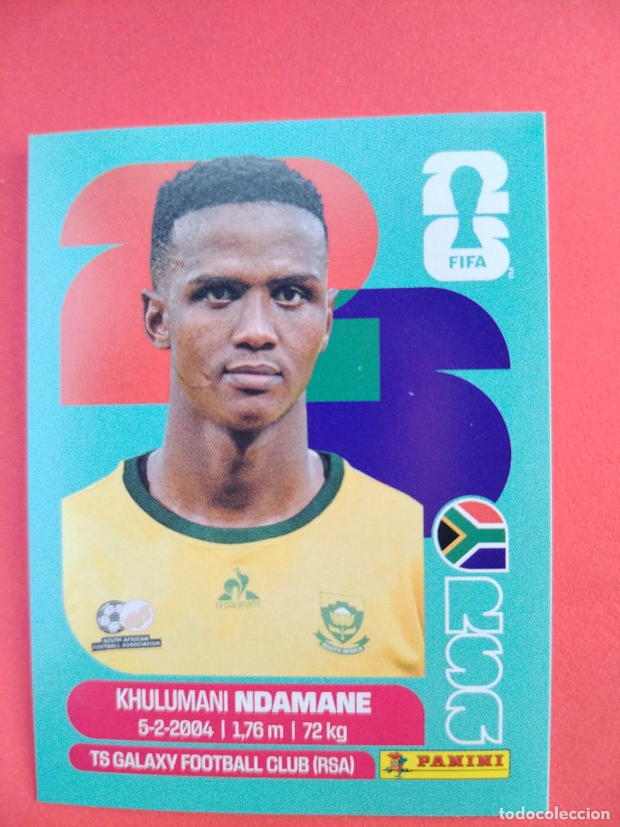 Cromos de f&uacute;tbol: CROMO MUNDIAL 2026 - SUDAFRICA RSA 7