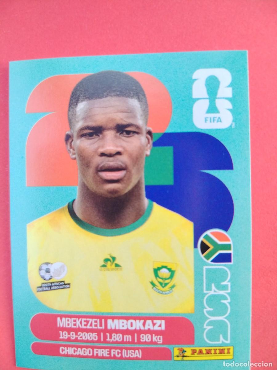Cromos de f&uacute;tbol: CROMO MUNDIAL 2026 - SUDAFRICA RSA 6