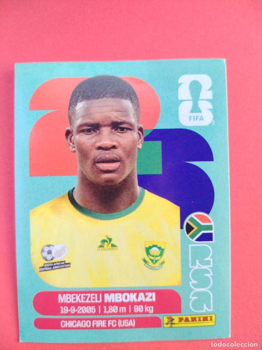 Cromos de f&uacute;tbol: CROMO MUNDIAL 2026 - SUDAFRICA RSA 6