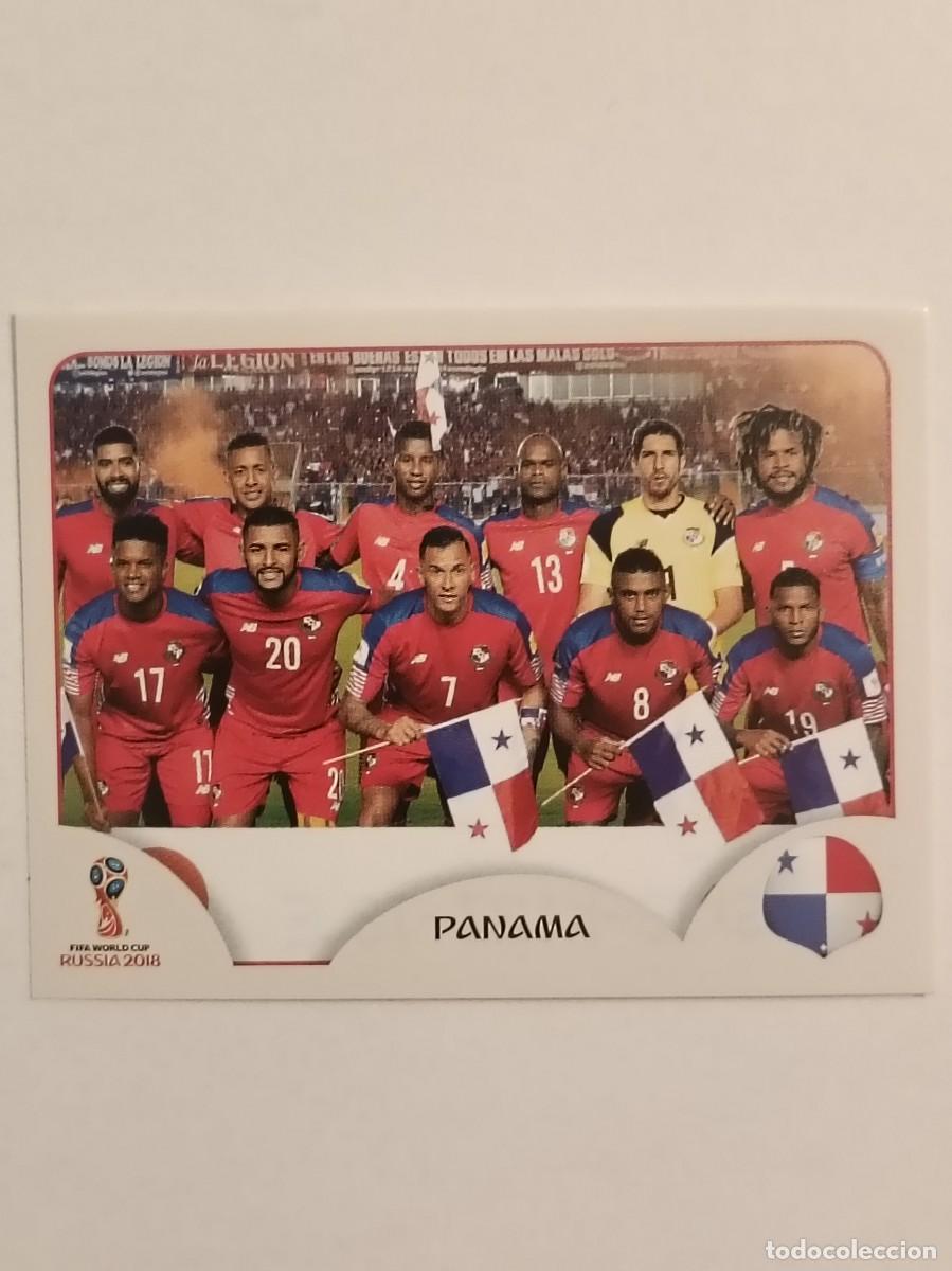 Cromos de f&uacute;tbol: #521 ALINEACION (PANAMA) MUNDIAL RUSIA 2018 PANINI VERSION ROSA